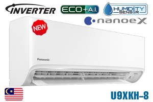 Điều hòa Panasonic 9.000BTU 1 chiều inverter U9XKH-8,HÀNG CHÍNH HÃNG NEW 2021