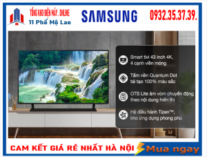 QLED Tivi 4K Samsung 43 inch QA43Q60BAKXXV Smart Tivi Model Mới 2022