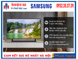 QLED Tivi 4K Samsung 50 inch QA50Q60BAKXXV Smart Tivi Model Mới 2022