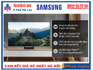 QLED Tivi 4K Samsung 85 inch QA85Q60BAKXXV Smart Tivi Model Mới 2022