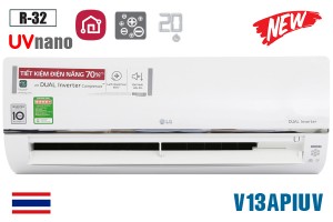 Điều hòa LG 12000BTU 1 chiều inverter UV Nano V13APIUV MỚI 2021