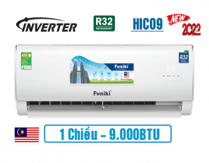 Điều hòa Funiki 9000BTU 1 chiều inverter HIC09TMU MỚI 2022