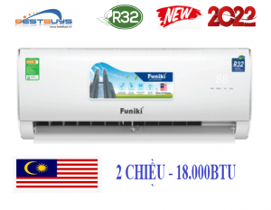 Điều hòa Funiki 2 chiều 18000BTU HSH18TMU MỚI 2022