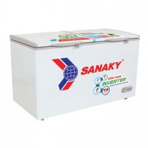 Tủ đông Sanaky Inverter VH-3699W3 ( 280 lít, 1 ngăn đông, 1 ngăn mát, 2 cánh mở, dàn lạnh đồng )