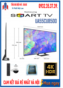 Smart Tivi Samsung 4K Crystal UHD 55 inch UA55CU8500 [55CU8500 ] MỚI 2023