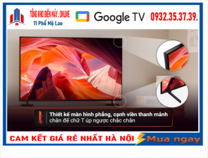 Google Tivi Sony 4K 50 inch KD-50X80L [ 50X80L] MỚI 2023