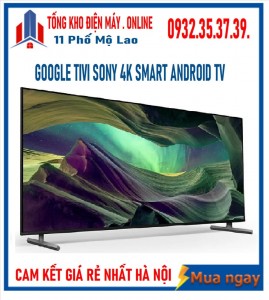 Google Tivi Sony 4K 75 inch KD-75X85L [ 75X85L] MỚI 2023