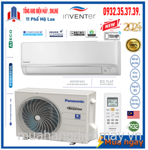 Điều hòa Panasonic 2 chiều 12.000BTU inverter YZ12AKH-8 MỚI 2024