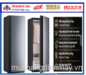 Tủ chăm sóc quần áo LG Styler Inverter 5 móc SC5GMR80H ( Có Bàn Là ) New 2024