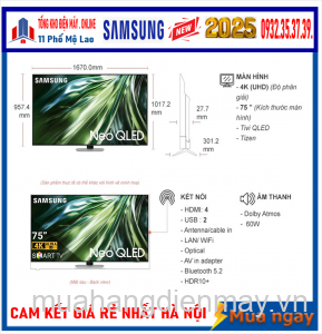 Tivi Samsung Neo QLED 4K 75 inch QA75QN80F [2025]