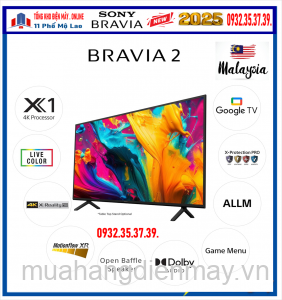 Bán Smart TiVi Sony BRAVIA 2 II 50 inch 4K HDR (K-50S20) Giá rẻ nhất 