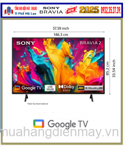 Bán Smart TiVi Sony BRAVIA 2 II 65 inch 4K HDR (K-65S20) Giá rẻ nhất 