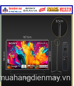 Bán Smart TiVi Sony BRAVIA 2 II 75 inch 4K HDR (K-75S20) Giá rẻ nhất 