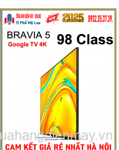 Nơi Bán Tivi Mini LED Sony 4K 98 inch Bravia 5 K-98XR50 New 2025
