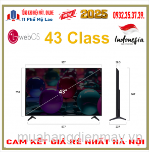 Smart Tivi LG 4K 43 inch 43UA7350PSB New 2025