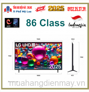 Smart Tivi LG 4K 86 inch ThinQ AI 86UA8450PSA New 2025