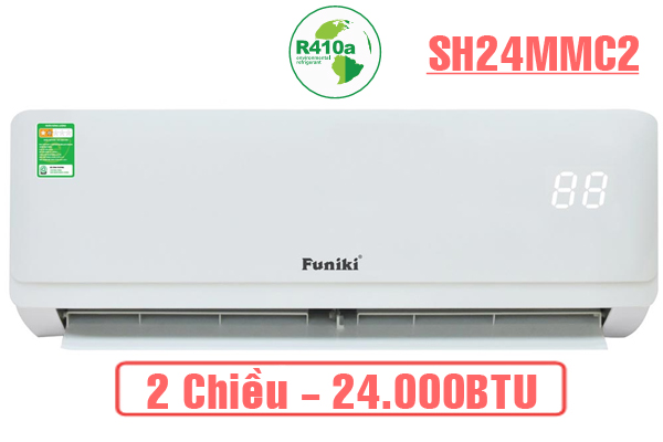 Điều hòa Funiki  2 chiều thường 24.000BTU SH24MMC2