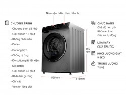 MÁY GIẶT TOSHIBA 9.5 KG TW-BH105M4V (SK) MỚI 2019