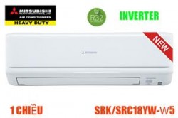 Điều Hòa Mitsubishi Heavy Inverter 1 Chiều 18.000 BTU (SRK/SRC18YW-W5) MỚI 2020