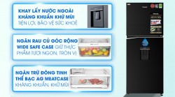 Tủ lạnh Panasonic Inverter 326 lít NR-BL351WKVN