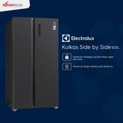 Tủ lạnh Side by side 505L Electrolux  ( ESE5401A-BVN ) Digital Inverter,MODEL MỚI 2021