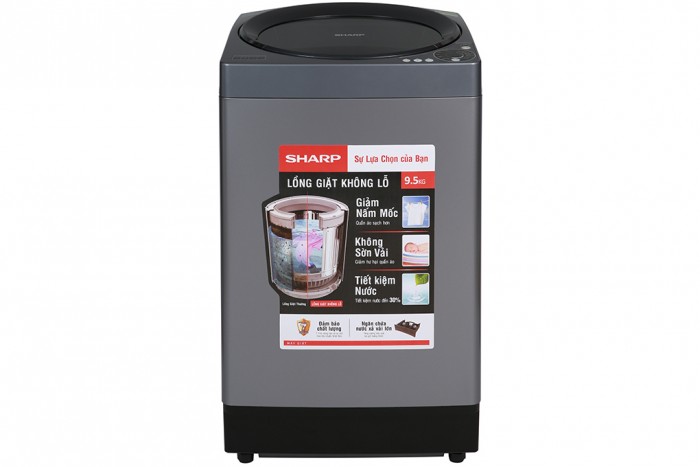 Máy giặt Sharp 9.5 kg ES-W95HV-S