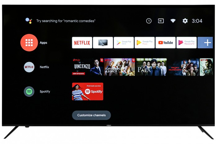 Android Tivi AQUA 4K 65 inch LE65AQT6600UG MỚI 2021