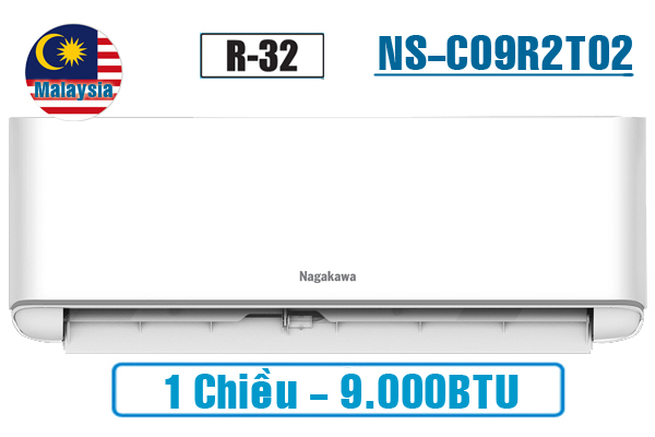 Điều hòa Nagakawa 9000BTU 1 chiều NS-C09R2T30 MỚI 2023