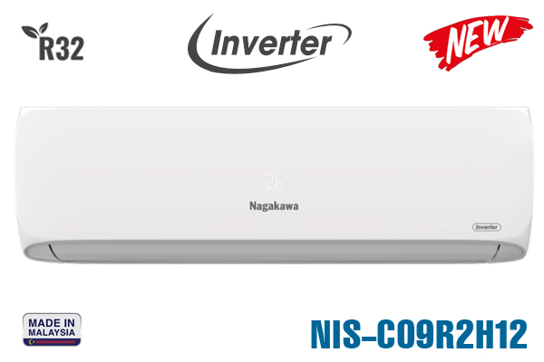 Điều hòa Nagakawa 9000BTU 1 chiều inverter NIS-C09R2H12 MỚI 2023