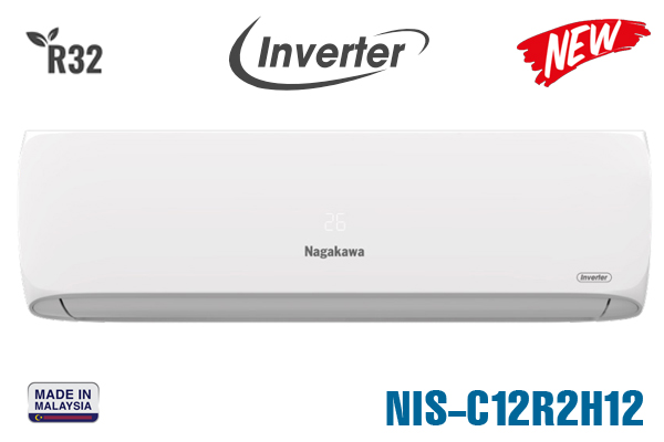 Điều hòa Nagakawa 12000BTU 1 chiều inverter NIS-C12R2H12 MỚI 2023