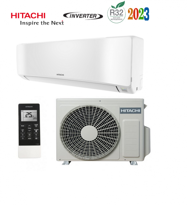 Điều hòa Hitachi inverter 24.000BTU 1 chiều RAK/RAC-DJ24PCASVX Số 1 Nhật Bản 