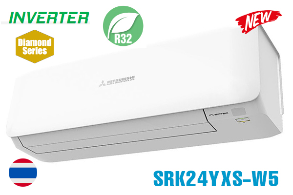 Điều hòa Mitsubishi Heavy inverter 24000BTU 1 chiều SRK/SRC24YXS-W5  SIÊU SANG TRỌNG