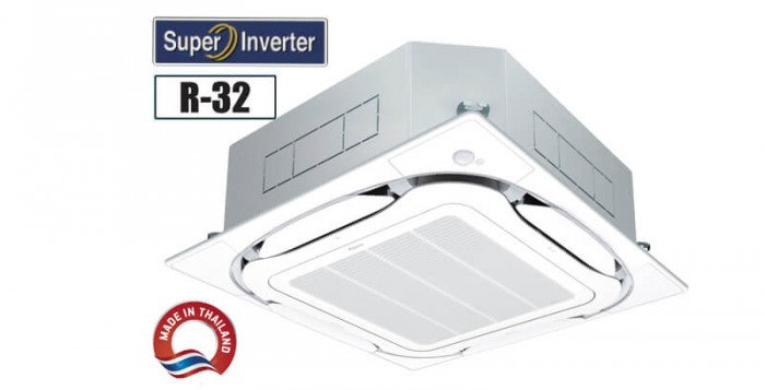 Điều Hòa Âm Trần Cassette Daikin Inverter 1 Chiều 13.600 BTU (FCFC40DVM/RZFC40DVM)