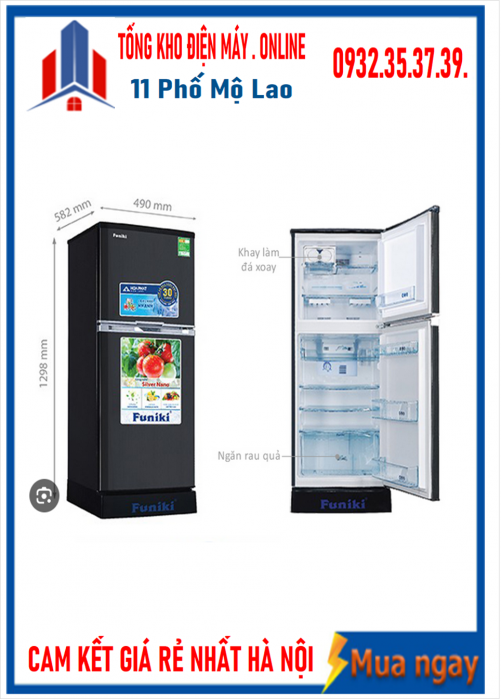 Tủ lạnh Funiki Inverter 130 lít FR-136ISU 