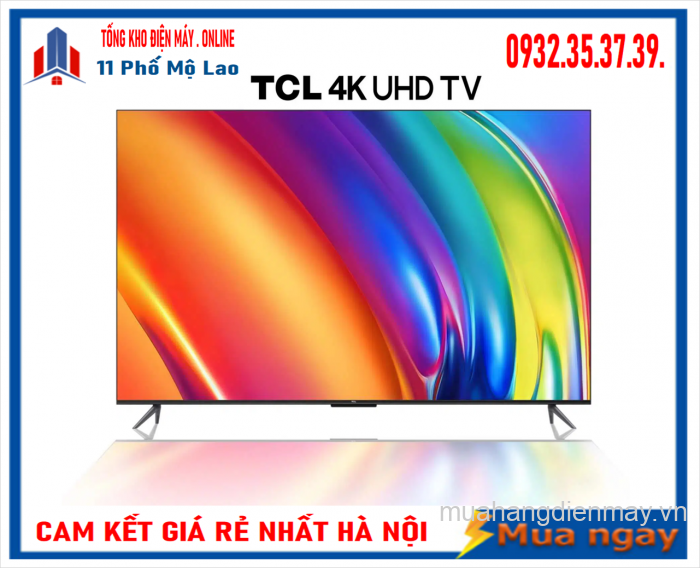 Google TV TCL 4K HDR 43 inch 43P745 Mới 2023