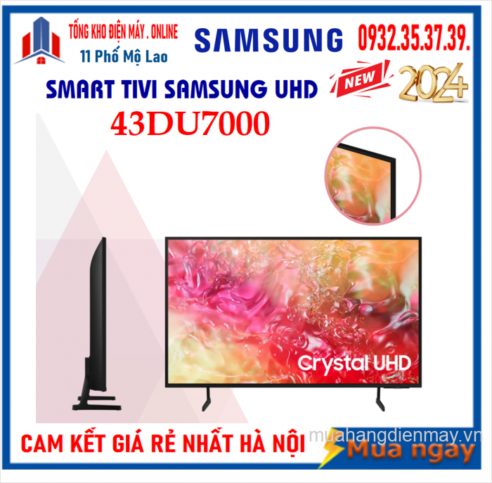 Smart Tivi Samsung 43DU7000 UHD 4K 43 inch [2024]