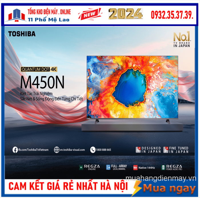 Tivi Toshiba Qled 85 inch Series 85M450NP
