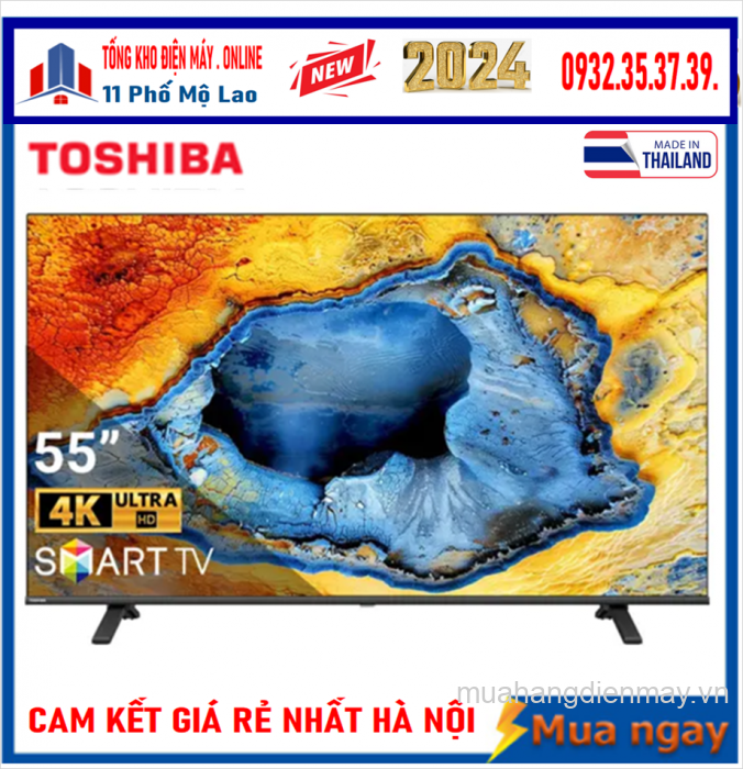 Smart Tivi Toshiba 55 inch 4K Utra HD Series 55E330NP 