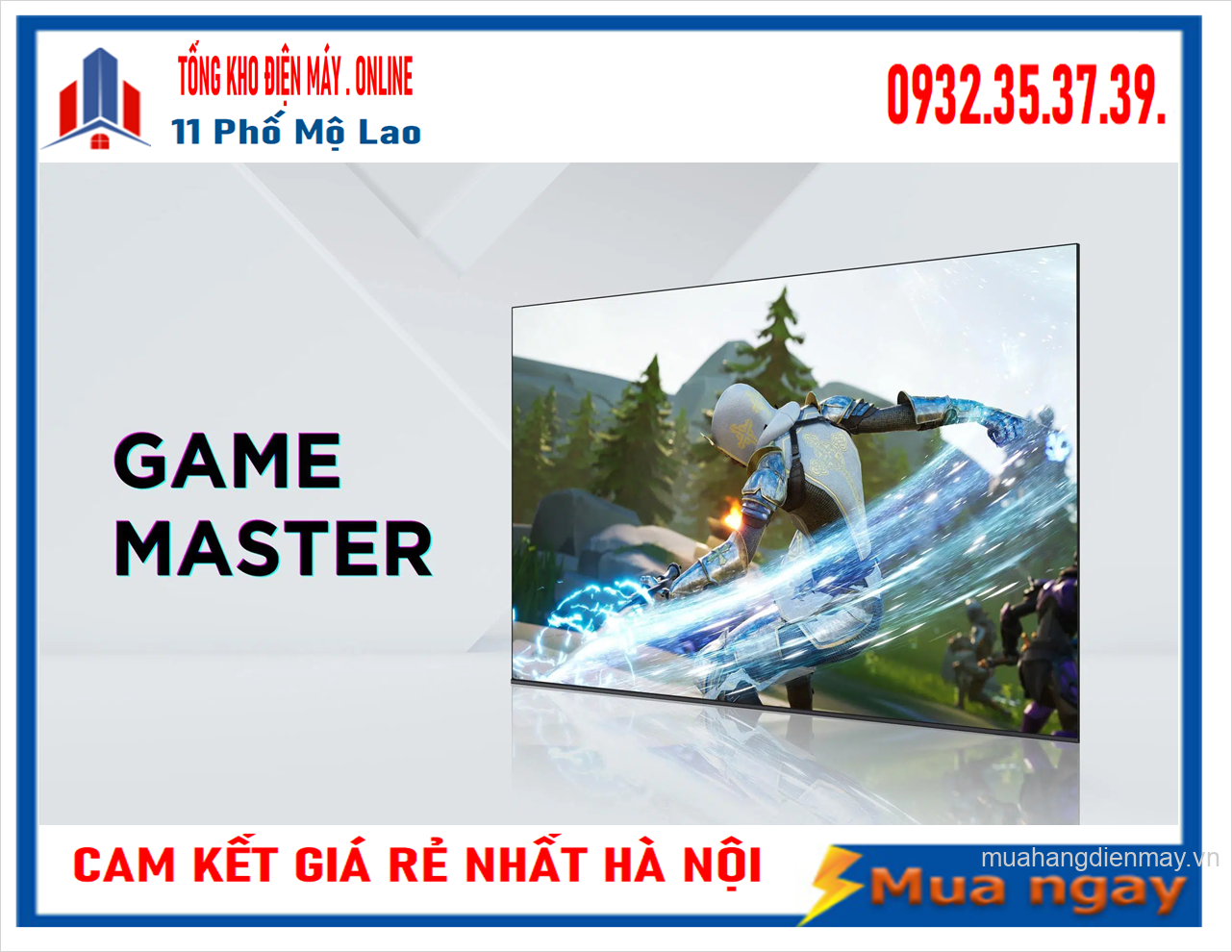 Google Tivi QLED TCL 4K 55 Inch 55C645 Mới 2023