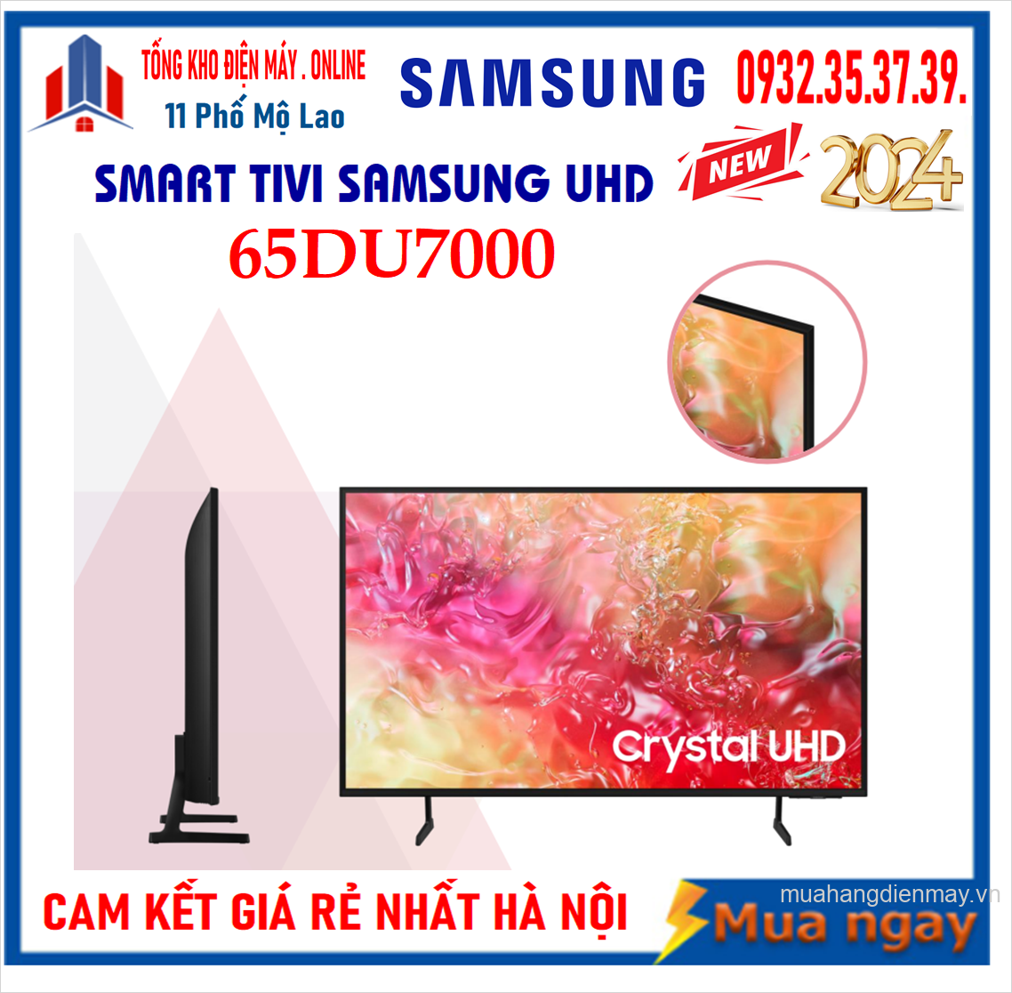 Smart Tivi Samsung 65DU7000 UHD 4K 65 inch [2024]