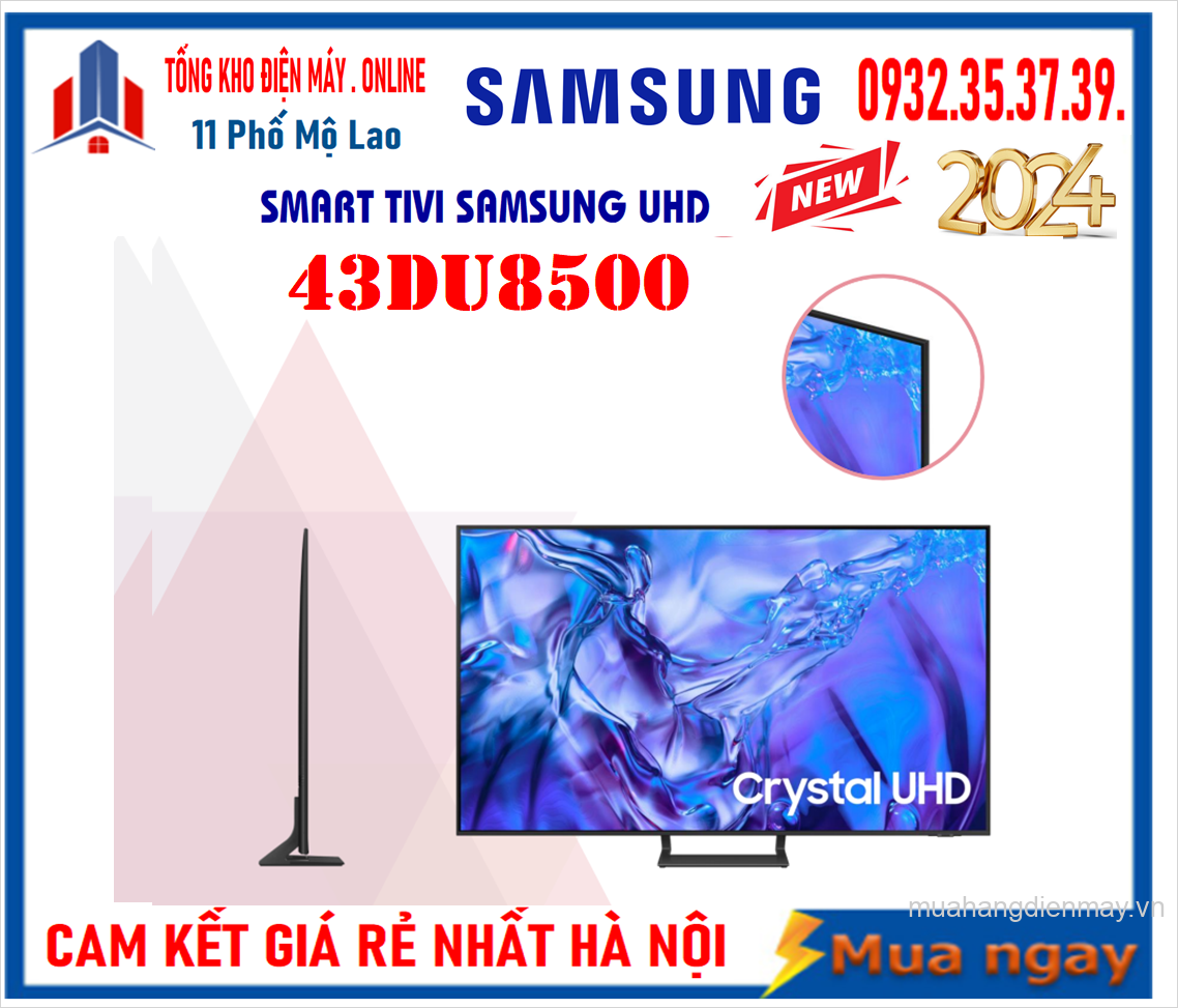 Smart Tivi Samsung 43DU8500 UHD 4K 43 inch [2024]