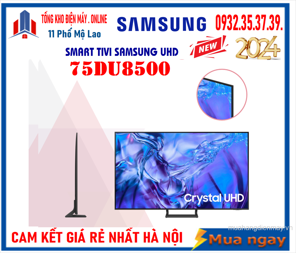 Smart Tivi Samsung 75DU8500 UHD 4K 75 inch [2024]