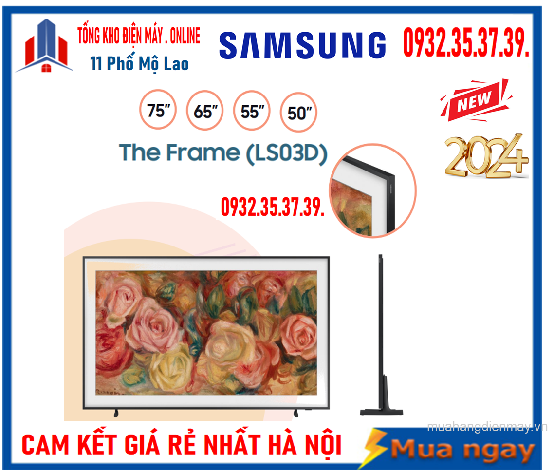 Smart Tivi Samsung 50LS03D The Frame 4K 50 inch [2024]