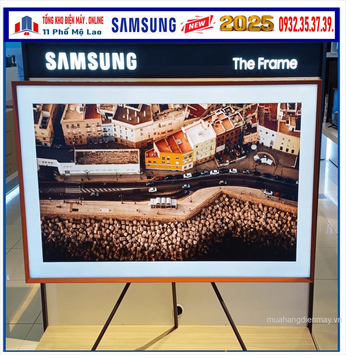 Tivi Samsung Khung Tranh The Frame 4K 75 Inch Qled 75LS03F [2025]